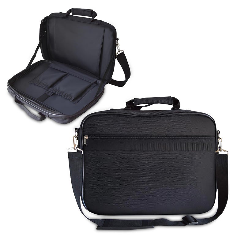 Kalinar LDS Temple Bag â€“ Transport & Protect Your Temple Worship Essentials â€“ Compact, Lightweight Garment Bag for Men and Women â€“ Safeguard Your Sacred Attire On The Go (Black) - Image 1